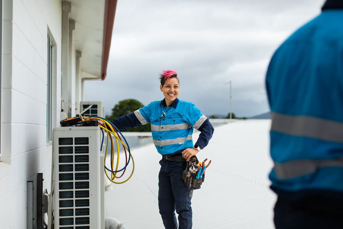“You can’t be what you can’t see” – Tradeswomen Australia showing up at career expo’s
