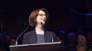 Julia Gillard is back! With a very important message.