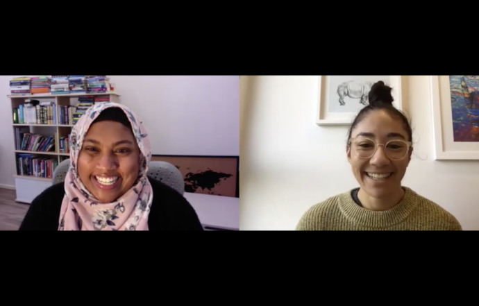 Feminist Fridays live with Rana Hussain + Darcy Vescio