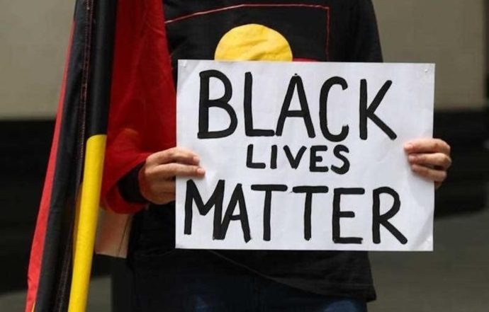 Black Lives Matter. Aboriginal Lives Matter. 