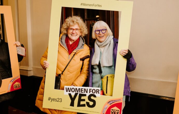 Women For Yes: coming together to honour, inform and energise for YES