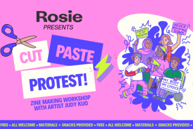 Cut Paste Protest! Free zine workshop for young feminists