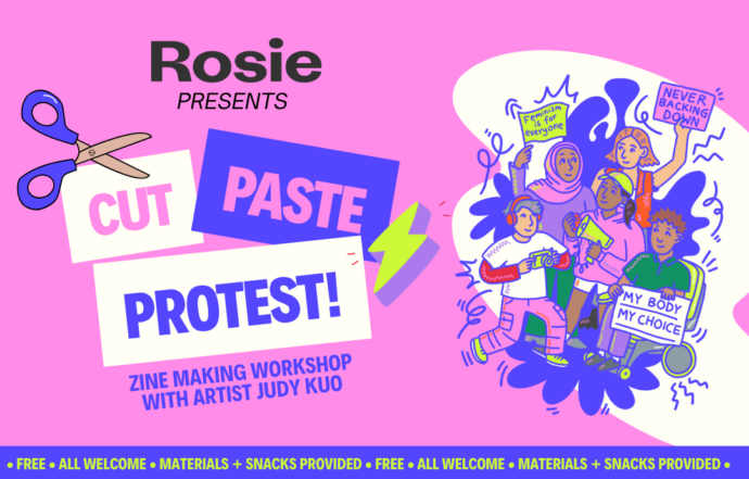 Cut Paste Protest! Free zine workshop for young feminists